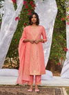 Four Buttons Nazakat 2 New Designer Ethnic Wear Kurti Pant And Dupatta Readymade Collection
